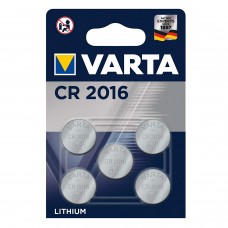 Varta CR2016 6016 101 415 3V Lithium in 5er-Blister 87mAh