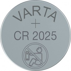 Varta CR2025 6025 101 401 3V Lithium in 1er-Blister 157mAh