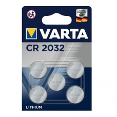 Varta CR2032 6032 101 415 3V Lithium in 5er-Blister 220mAh