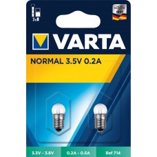 Varta Glühlampen 714 im 2er-Blister