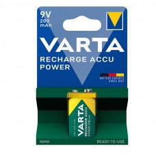 Varta 9V-Akku 56722 101 401 (200mAh) Ready2use 8,4V in 1er-Blister
