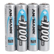 6x Ansmann Micro-Akku 1100mAh