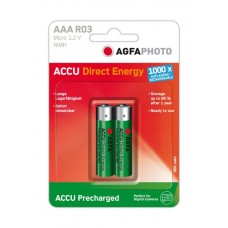 AGFAPHOTO Micro-Akku Direct Energy NiMH 950mAh in 2er-Blister