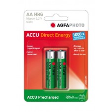 AGFAPHOTO Mignon-Akku Direct Energy NiMH 2100mAh in 2er-Blister