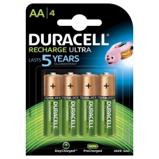 Duracell Mignon-Akku Rechargeable (1300mAh) Precharged  in 4er-Blister