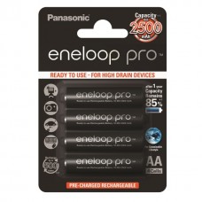 Eneloop Mignon Akku Pro BK-3HCDE/4BE AA 2500mAh im 4er-Blister