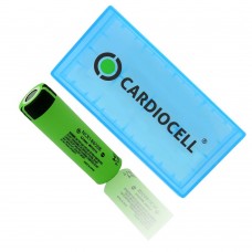 1x Panasonic NCR18650B Li-Ionen Akku 3,7V 3400mAh inkl. Cardiocell Box