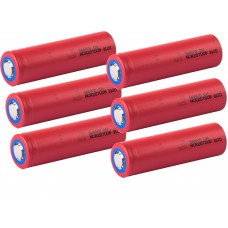 6 x Panasonic Sanyo NCR20700B Li-Ionen Akku 3,6V - 3,7 V 20A 4250mAh lose