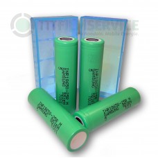 4x Samsung INR18650 25R 2500mAh 3,7V, Lithium Ionen Akku inkl. Akkubox