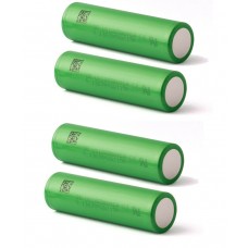 4 x Sony Konion US18650VTC4, 3,7V, 2100mAh, 30A, 18650