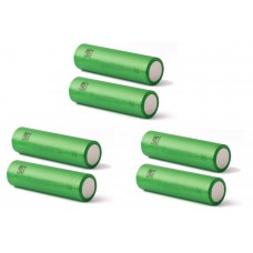 6 x Sony Konion US18650VTC4, 3,7V, 2100mAh, 30A, 18650