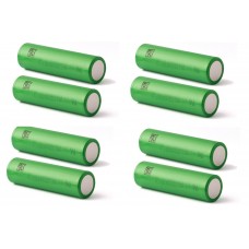 8 x Sony Konion US18650VTC4, 3,7V, 2100mAh, 30A, 18650