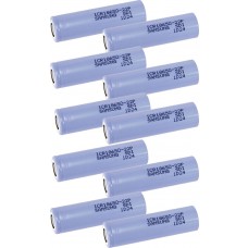 10 x Samsung ICR18650-22P 3,6V-3,7V 2150mAh 10A Lithium Ionen Akku lose