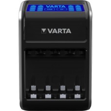 1 x Varta 57677 LCD Plug Charger Akku Ladegerät AAA / AA - mit 4 x 56706 2100mAh
